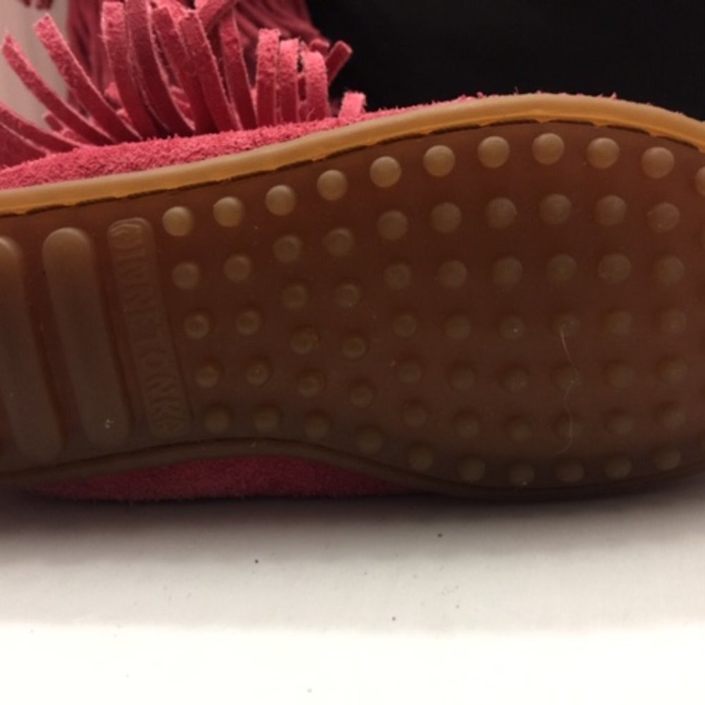 Minnetonka Girls Fringe Boots Size 10 - Picture 5 of 5